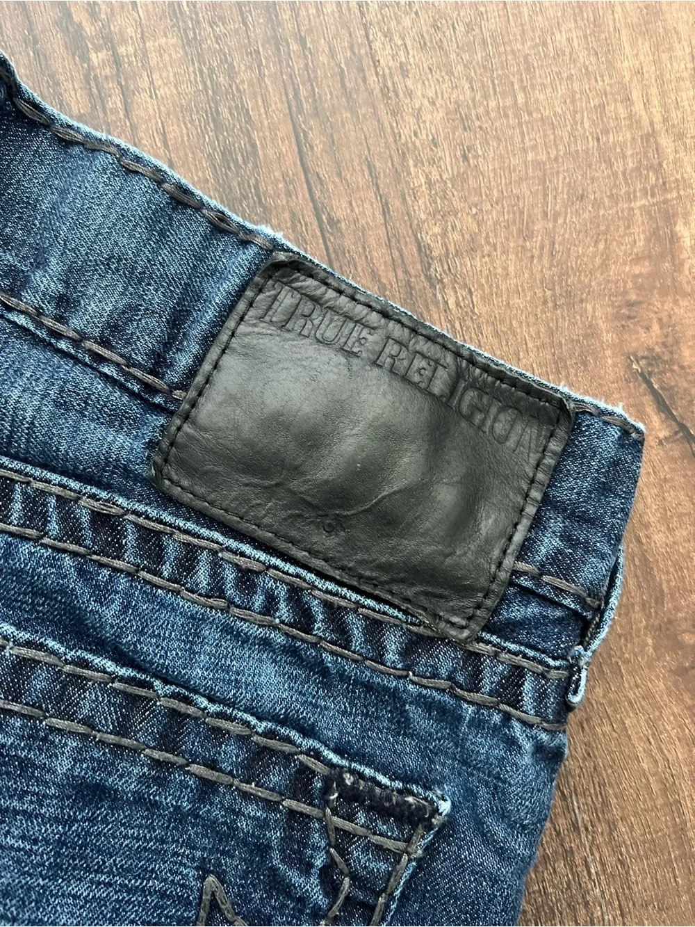 True Religion Rocco Super T Dark Midnight Jeans